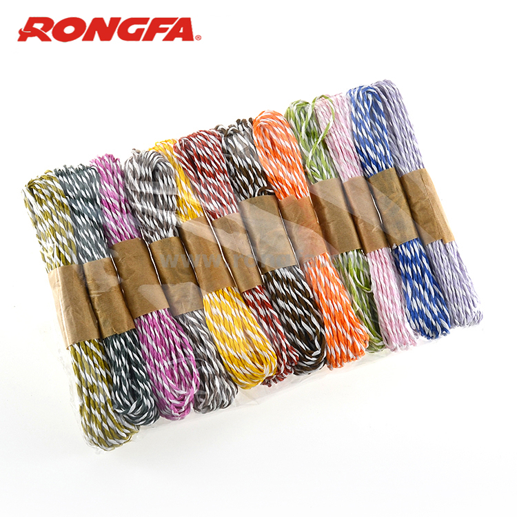 Colorful Paper Twines Rope for handcrafts and floral