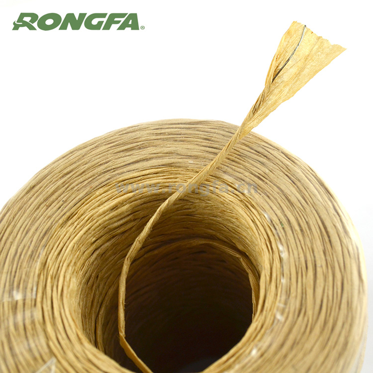 Coiled Biodegradable Natural Paper Bind Rope