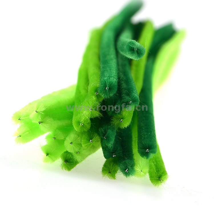 Colorful Pipe Cleaners Chenille Stems 3 Colors Assorted 30pcs
