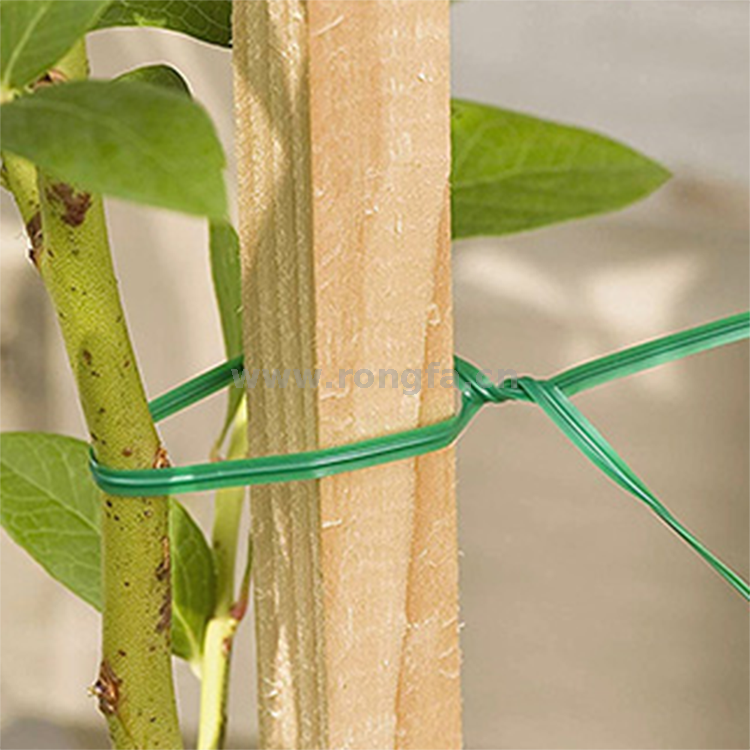 Coiled Plastic Garden Bind Twist Ties
