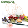 Flower Floral Iron Wire Metallic Frame